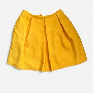 H&M Vibrant Yellow A-Line Skirt